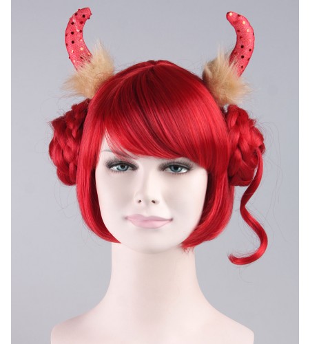 Red Devil Queen Wig